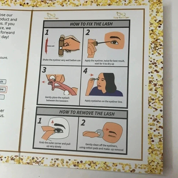 Waterproof Magnetic Mink Lash with Case & Mirror New - Picture 8 of 8